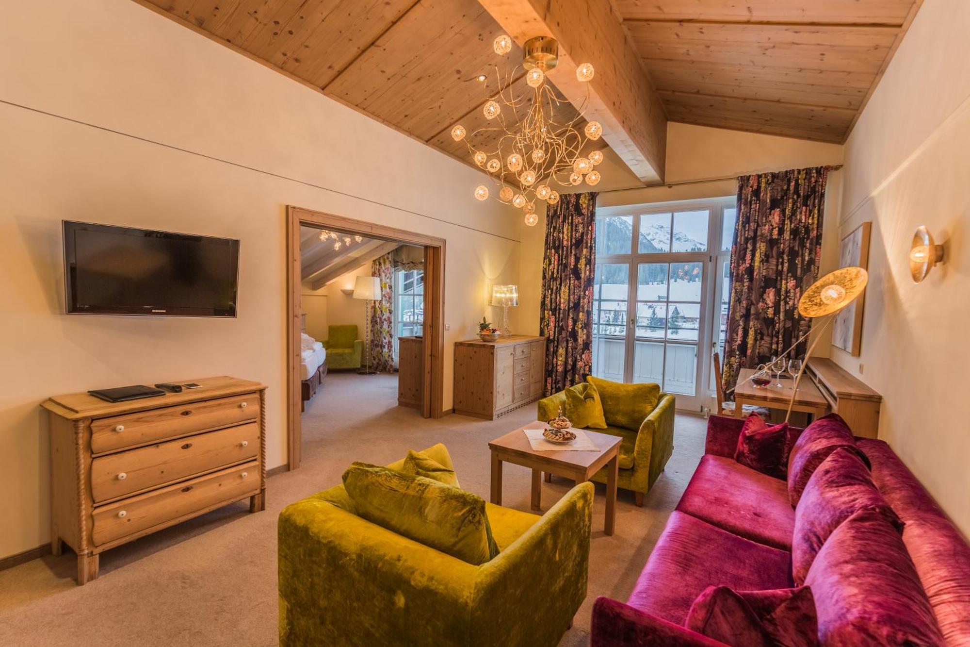 Hotel Plattenhof Lech am Arlberg Pokoj fotografie